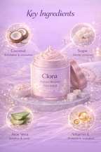Clora Rice Oil-Free Face Moisturizer for Oily Skin | With Rice Water & Niacinamide for Glass Skin | 24-Hour Hydration | Brightens Skin Tone | 80g