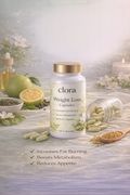 clora Weight Loss Supplement For Women & Men | Helps Manage Cravings, Calories & Carbs | Boost Metabolism | L Carnitine & ACV - Apple Cider Vinegar | 30 Capsules
