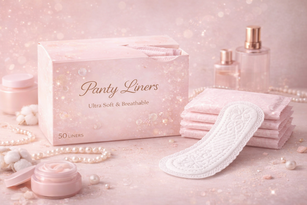 clora Daily Use Panty Liners for Women with Aloe Vera - (Pack of 60) | Cottony Soft Pantyliners Pad with Antimicrobial Properties | Ultra Thin & Better Stickiness