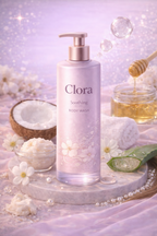 clora 2% Niacinamide Gentle Skin Cleanser for Sensitive, Dry, Normal Skin - 125 ml Non-Irritant | 100% Soap-Free | Non-Oil Stripping