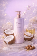 Clora renew Coconut Milk SHAMPOO, 400ml, No Parabens No Colourants