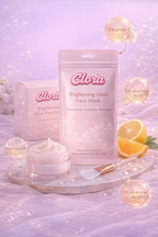 Clora Skin Naturals, Face Mask, Hydrating, Brightening & Anti-Dark Spots, Bright Complete, 1 pc, 28g Visit the Garnier Store