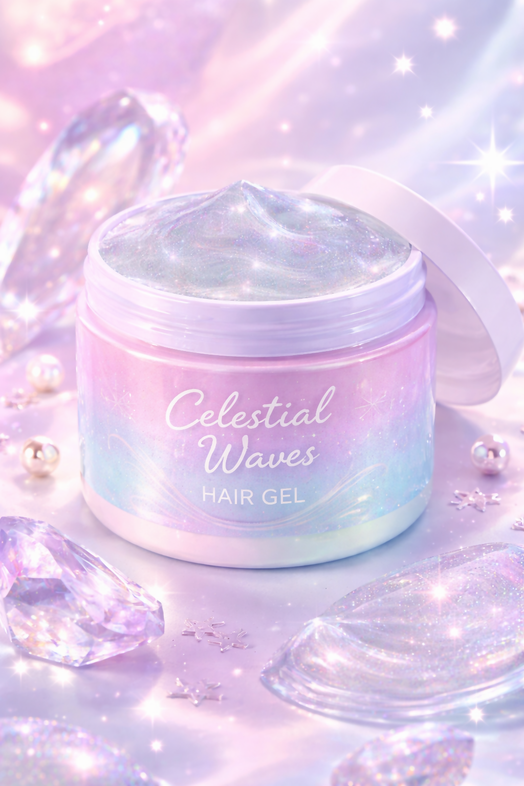 clora Styling Hair Gel for Men and women - Casually Cool, 250gm | Medium Hold, High Shine | For Medium to Long Hair |No Alcohol, No Sulphate