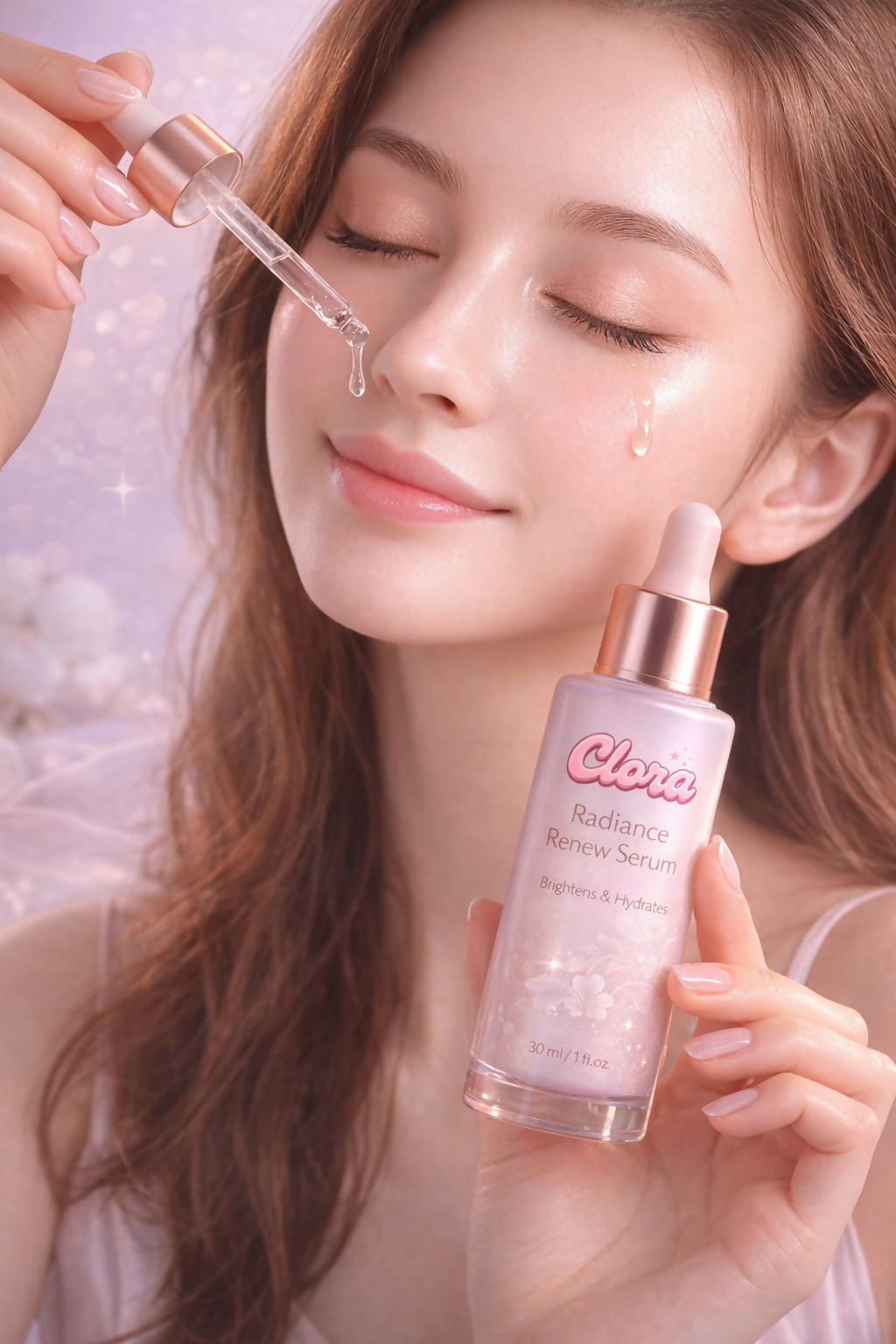 Clora Bright Years Cell Renewal Serum| Ultra-hydrating Serum | For All Skin Types | 100% Vegan, Cruelty Free | 30ml