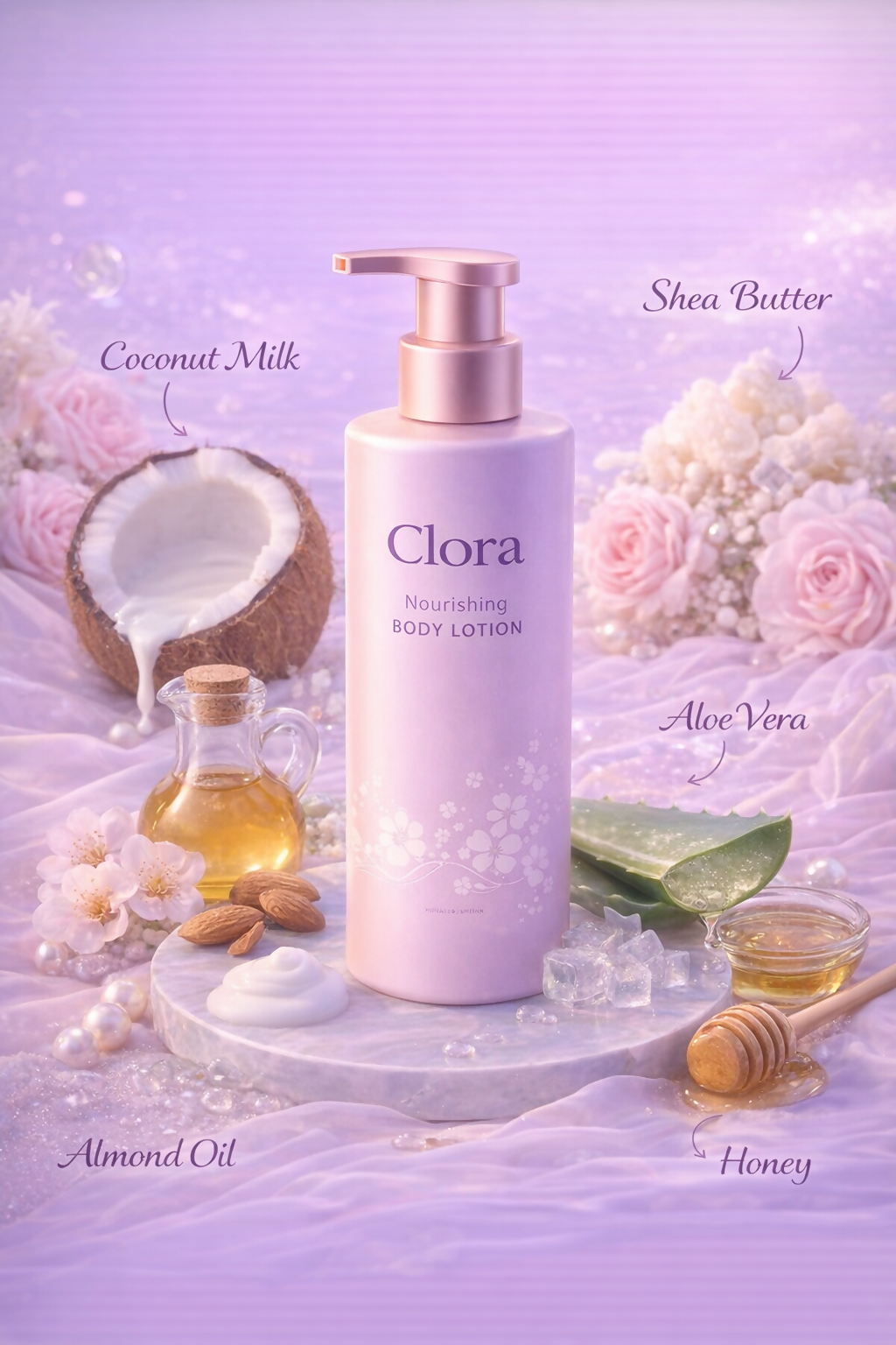 clora Herbal Revita Glow Vitamin C Body lotion l 30ml