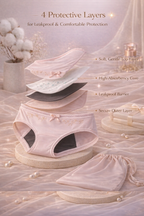 clora The Fabulous You Gopadfree Heavy Period Panty Hipster Leak Proof Underwear for Medium to Heavy Flow,Reusable for 2 Years Without Pads, Pack of 1