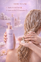 clora Intense Repair Conditioner 335 ml|| With Keratin Actives to Smoothen Dry and Frizzy Hair - Deep Conditions Damaged Hair for Men & Women